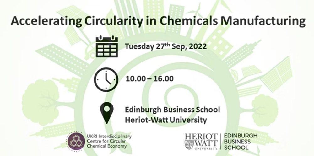 Accelerating Circularity in Chemicals Manufacturing